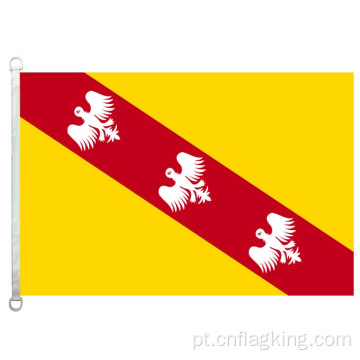 Lorraine flag 100% polyster 90 * 150cm